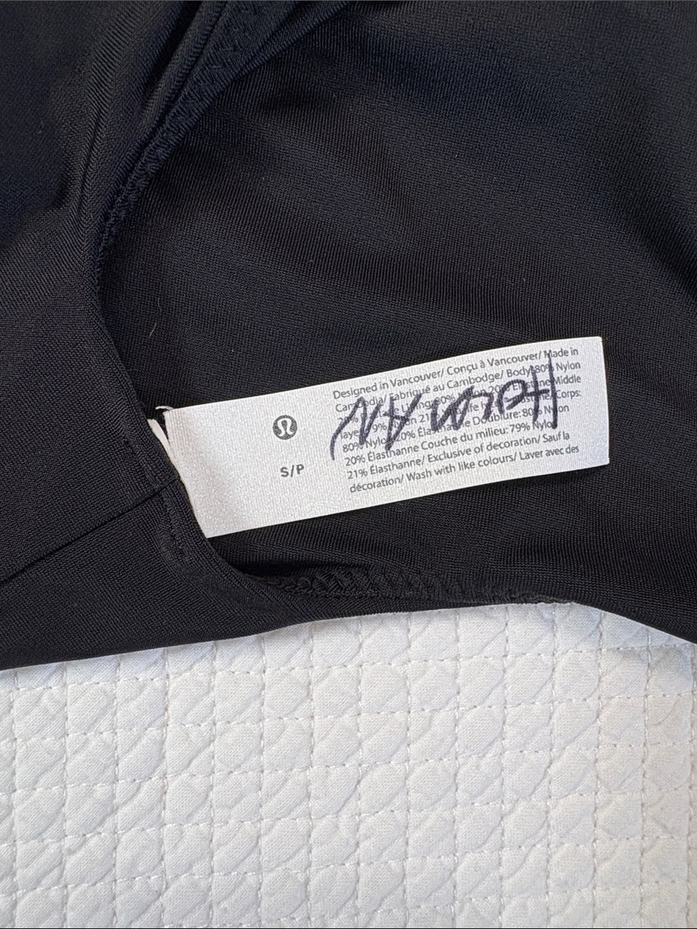 lululemon athletica Black Waterside One-Piece Swimsuit - Picture 6 of 8
